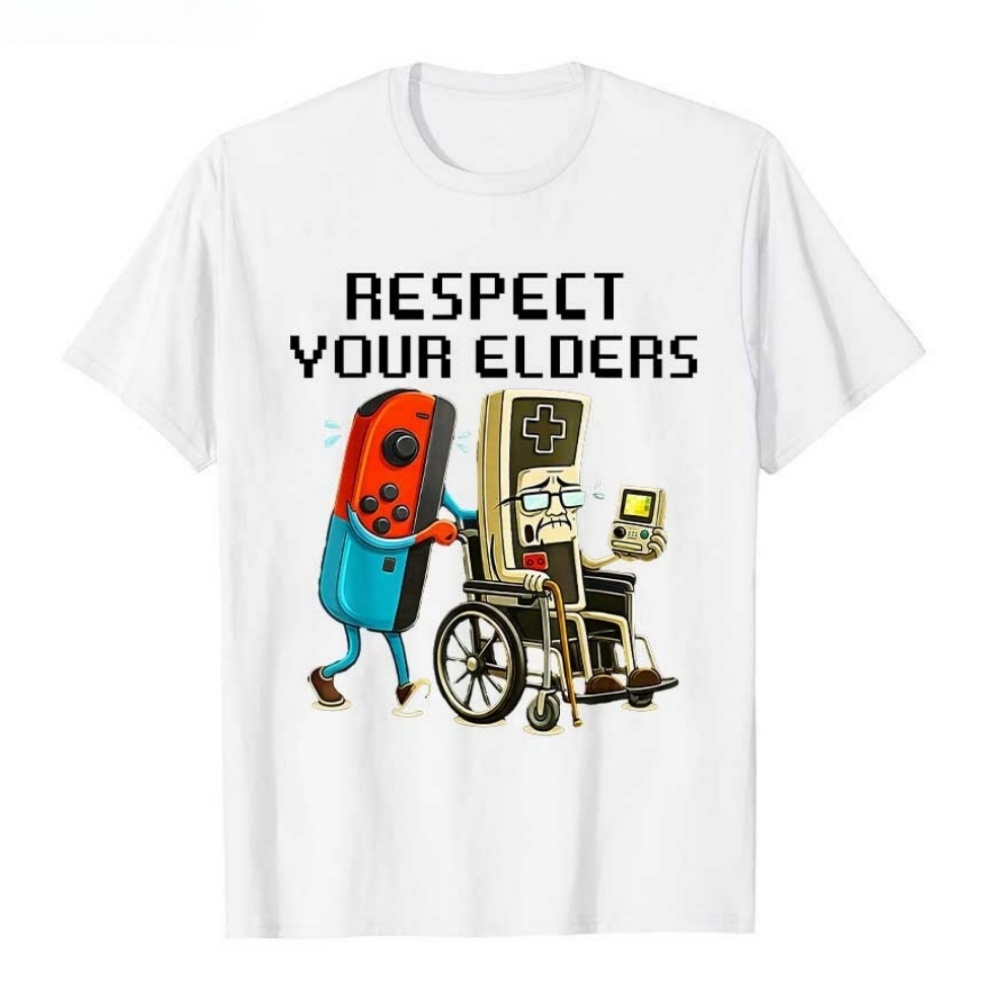 Retro Gaming In 2026 - Camiseta Masculina Engraçada de Robô Gráfico