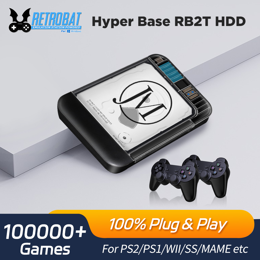 Retro Gaming Portable - HDD de jogo externo portátil Retrobat