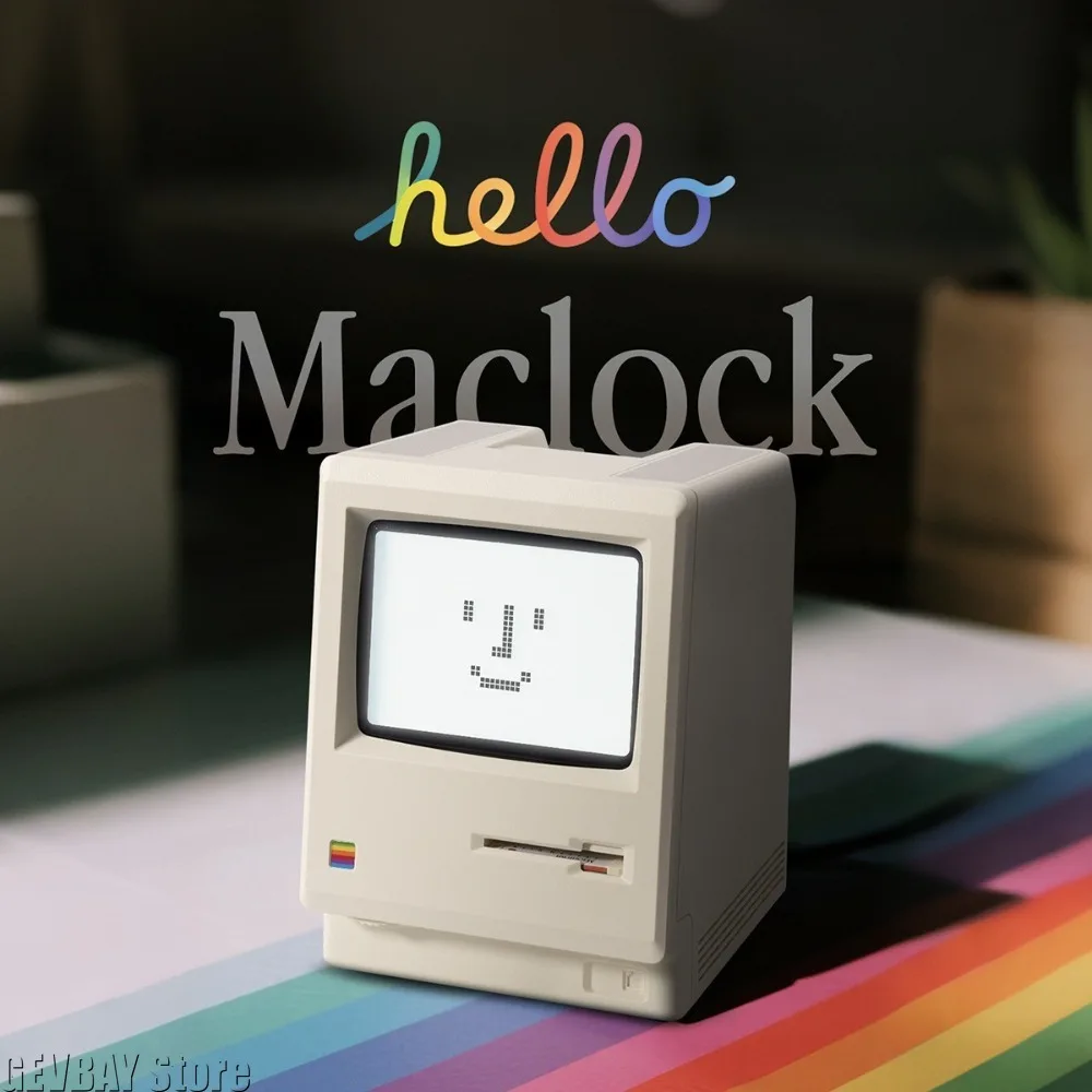 Retro Gaming Accessories - Maclock retro despertador criativo acordar artefato