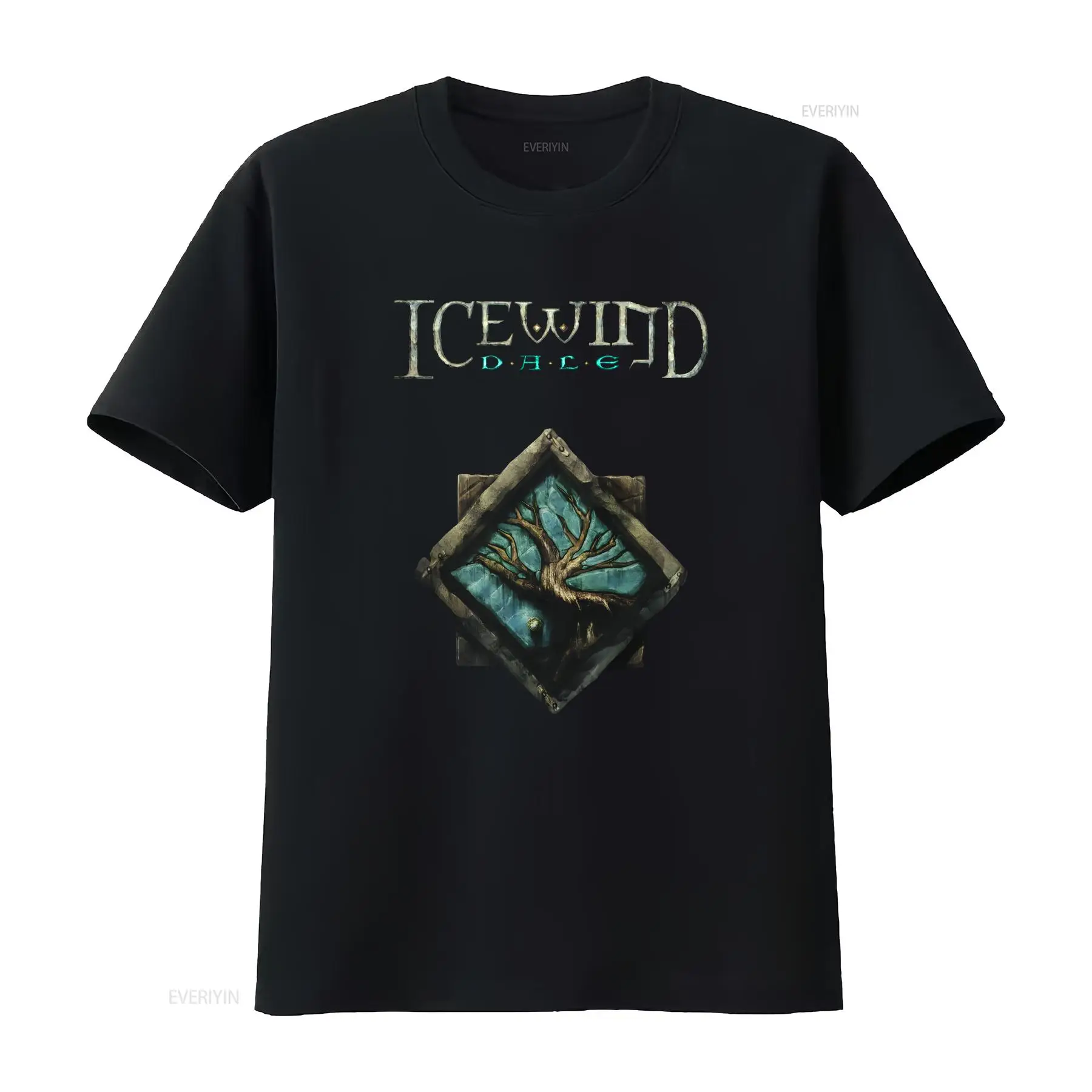 Game Retro Gaming - Icewind Dale Logo Classic Video Game