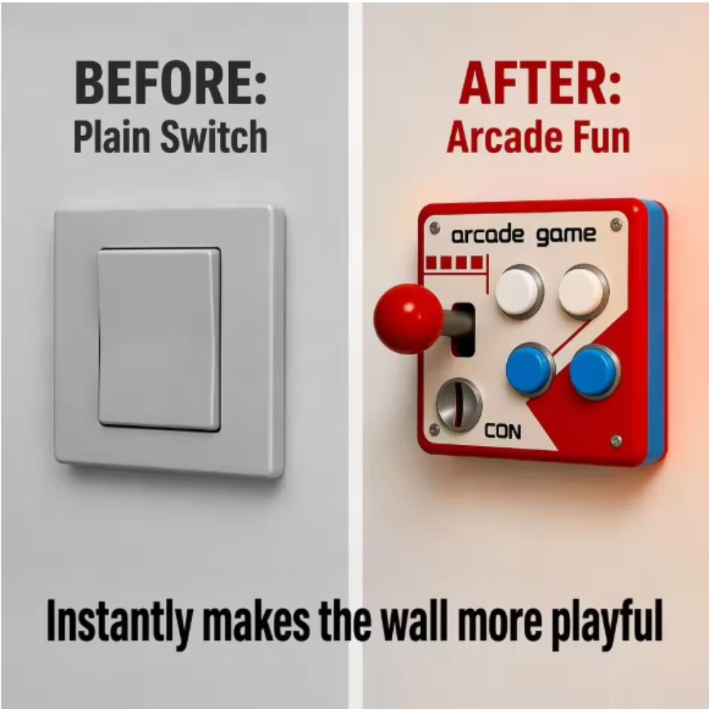 Game Retro Gaming - Capa de Placa para Joystick de