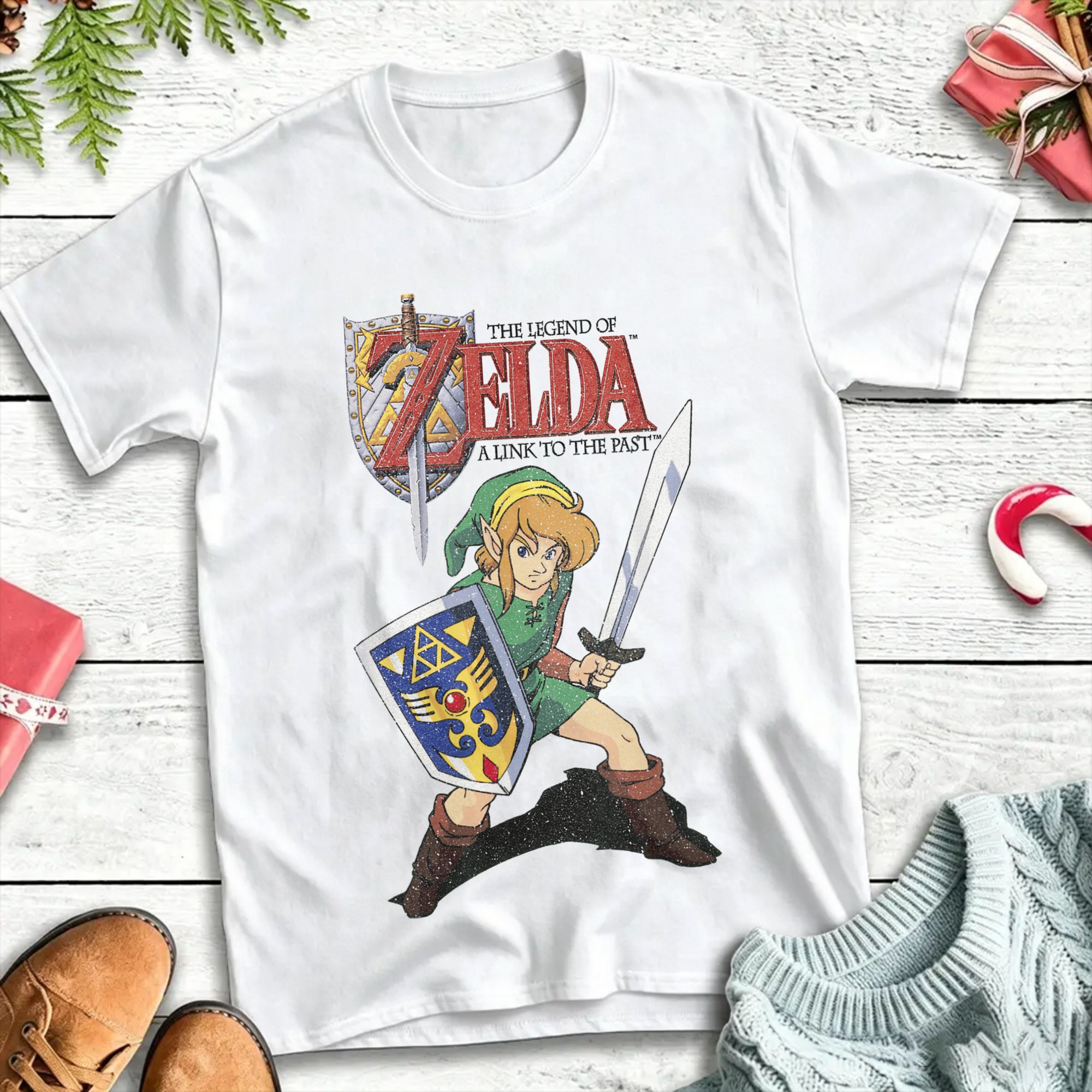 Retro Gaming Zelda - Camiseta Cinza Legend of Zelda, Moda
