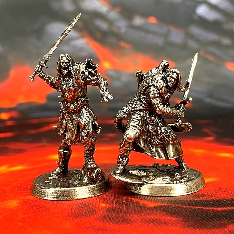 Retro Gaming For Tv - Novo Conjunto de Miniaturas de Guerreiro