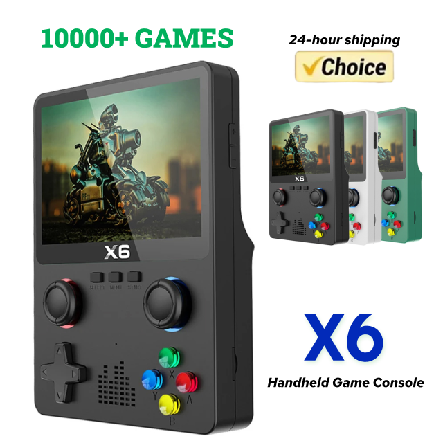 Retro Gaming X6 - Console de Jogos X6 Retro, Console