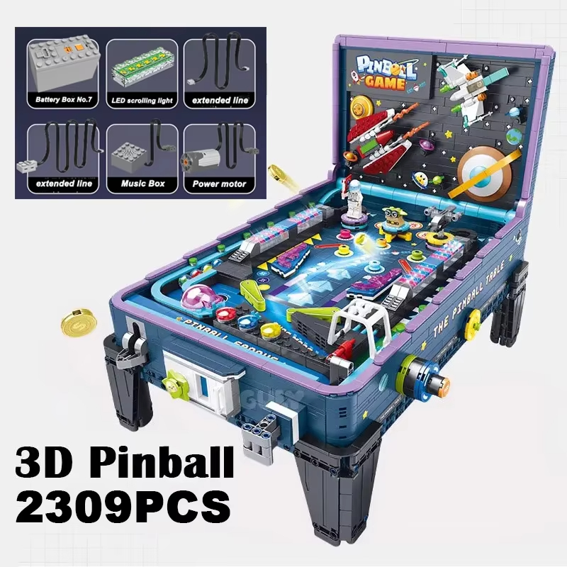 Retro Gaming Lego - GULY60526 Mesa de Jogo de Pinball