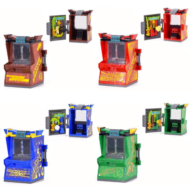 Retro Gaming Lego - Ninja retro mini arcade game console