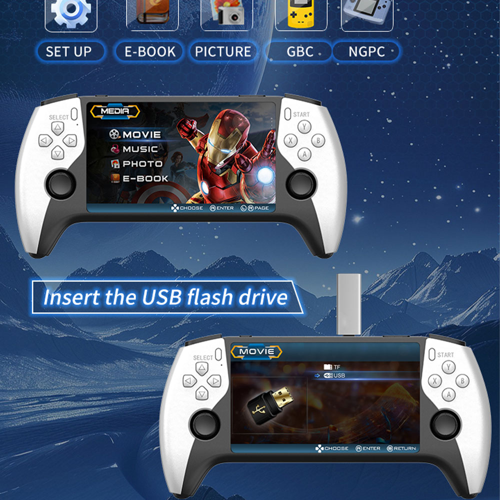 Novo Console de Jogos Portátil - Retro Gaming In 2026 avaliação e preço