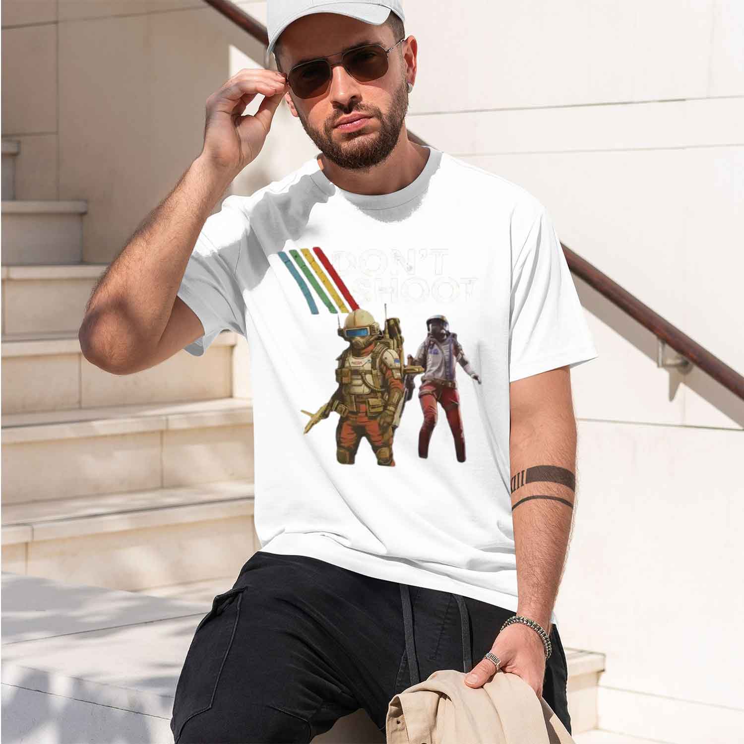 Camiseta Masculina N'T SHOOT R - Retro Gaming In 2026 avaliação e preço