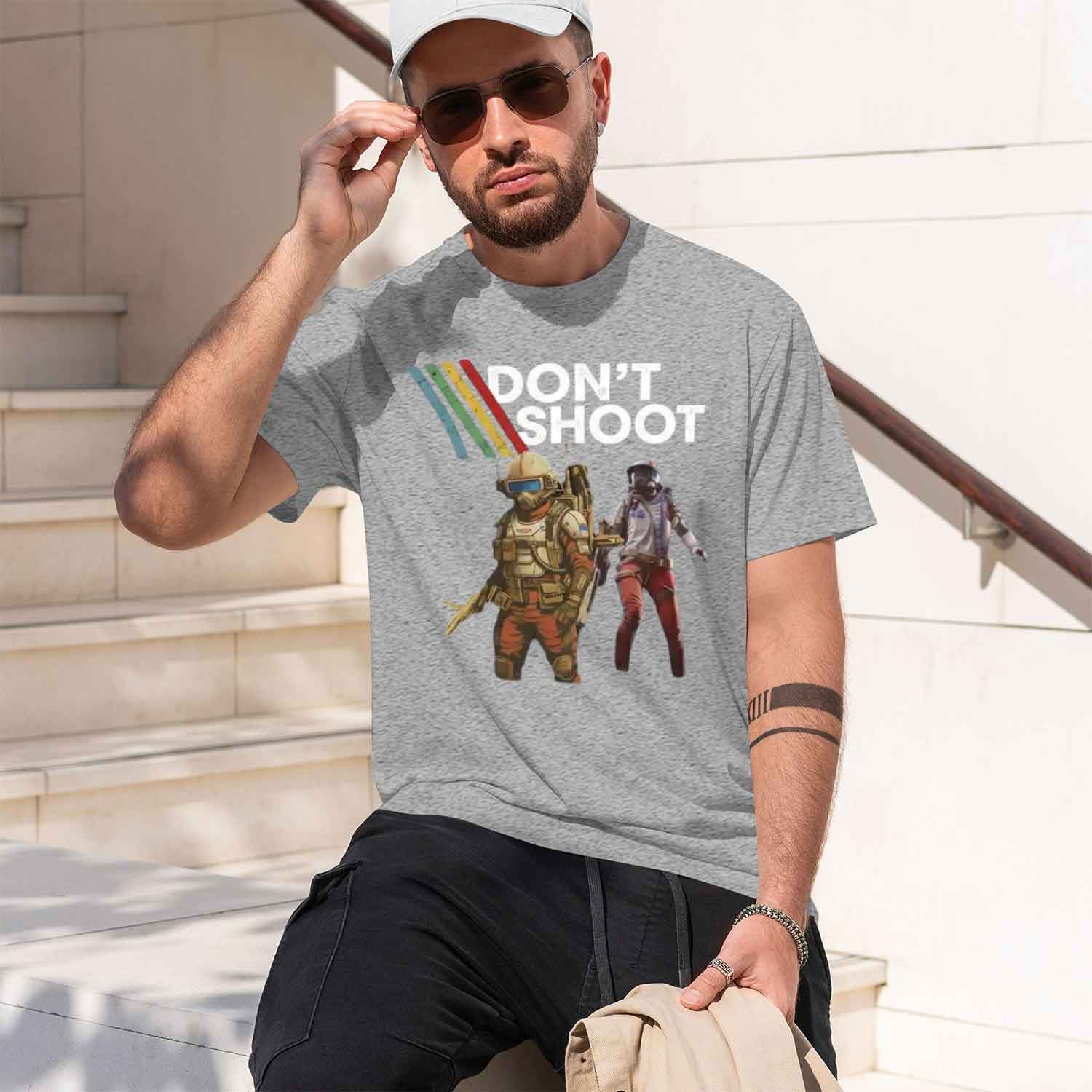 Camiseta Masculina N'T SHOOT R - Retro Gaming In 2026 avaliação e preço