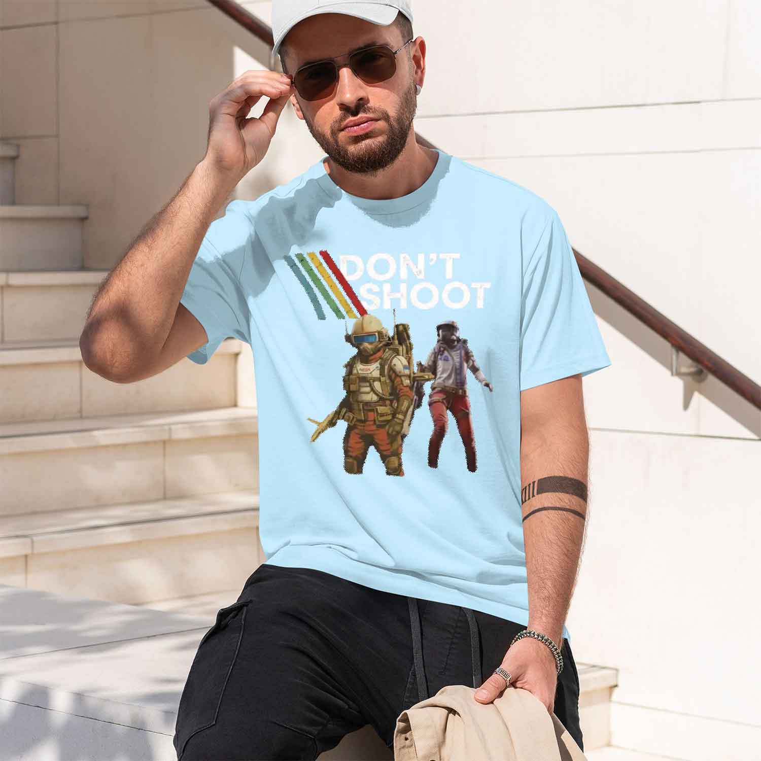 Camiseta Masculina N'T SHOOT R - Retro Gaming In 2026 avaliação e preço