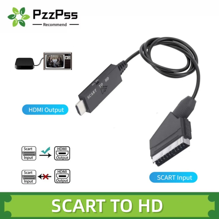Conversor Scart para HDMI 1080 - Scart To Hdmi avaliação e preço