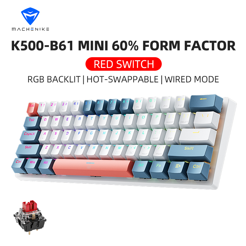 K500-B61achenike Mini Keybaord - Retro Gaming Accessories avaliação e preço