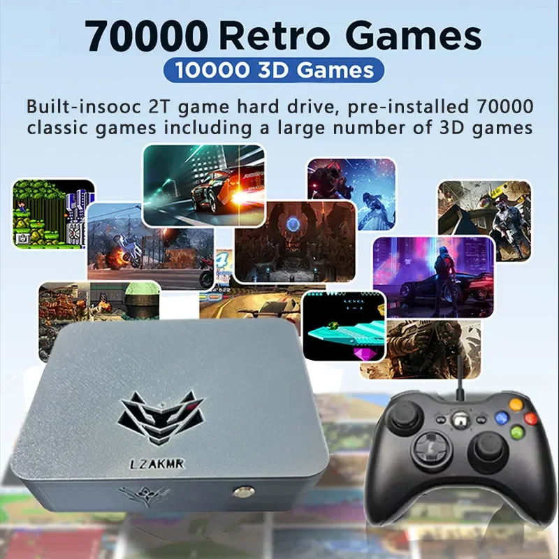 Caixa de Jogos Dual System AK1 - Retro Gaming Play Zone avaliação e preço