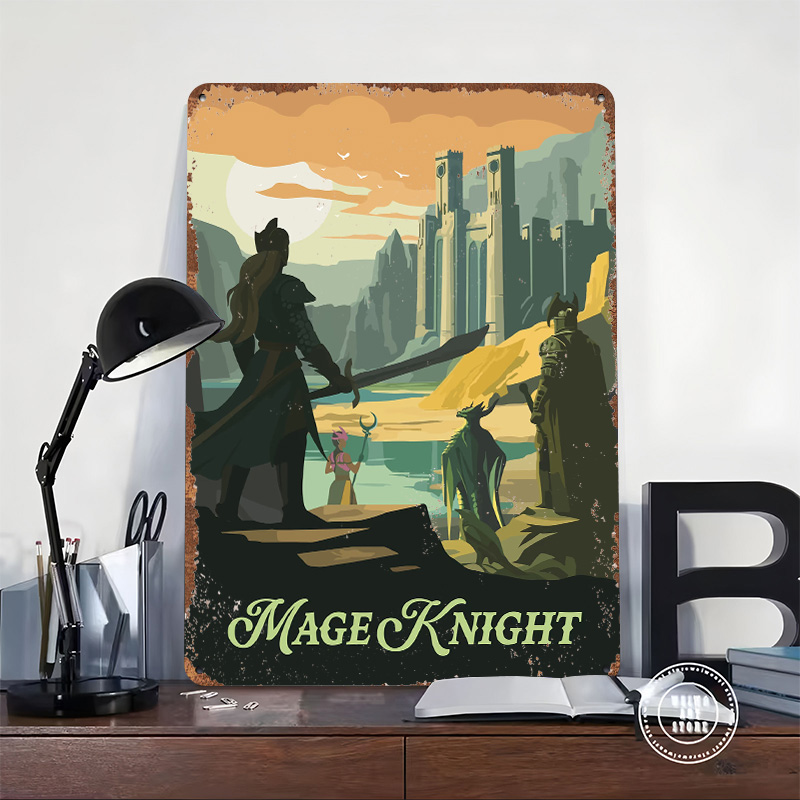 Pôster Impresso Inspirado no J - Retro Knight Gaming avaliação e preço