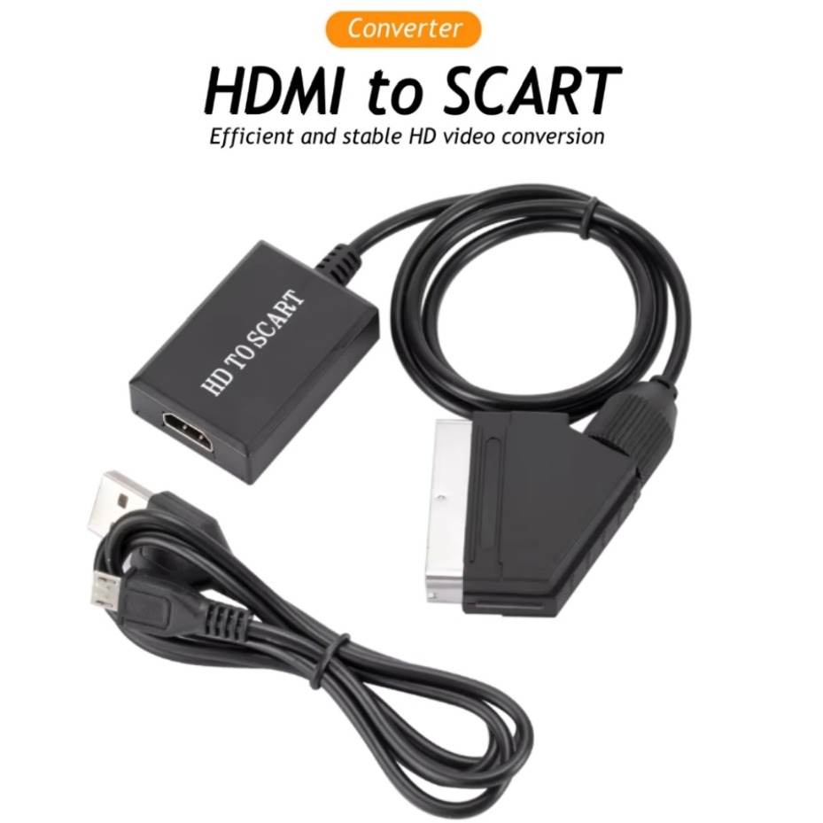 Adaptador Amplificador de Víde - Scart To Hdmi avaliação e preço