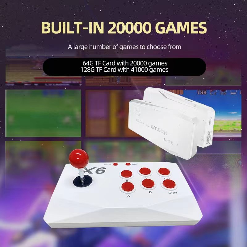 X6 console de videogame 4k hd  - Retro Gaming X6 avaliação e preço
