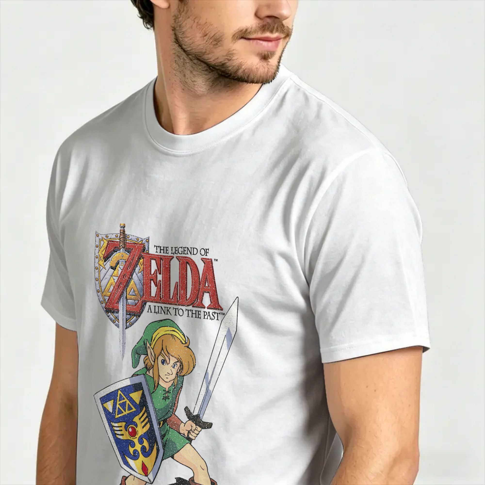 Camiseta Cinza Legend of Zelda - Retro Gaming Zelda avaliação e preço