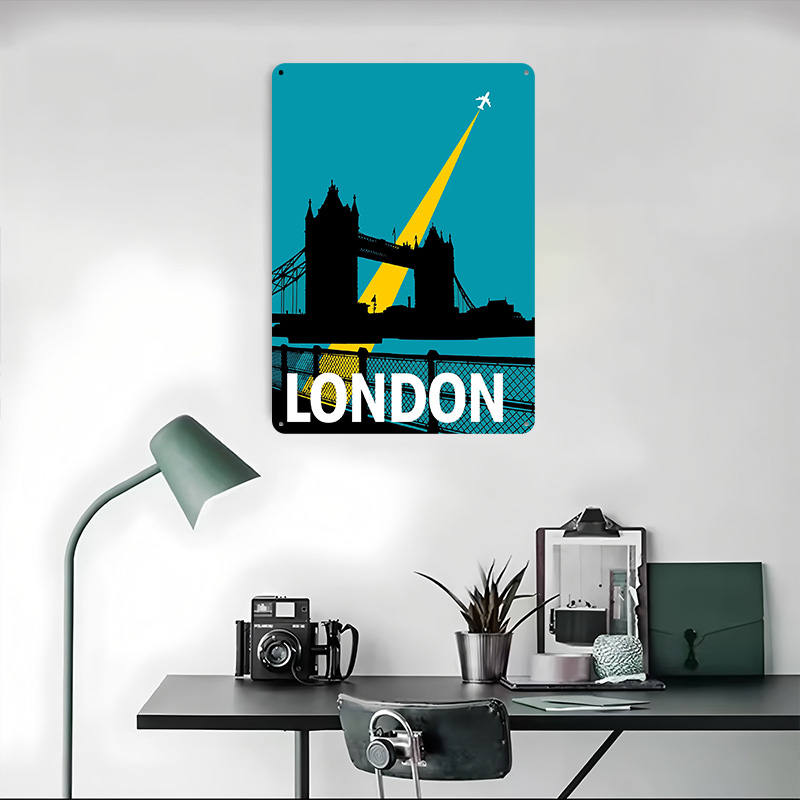 Pôster Metálico London Travel  - Retro Gaming In London avaliação e preço