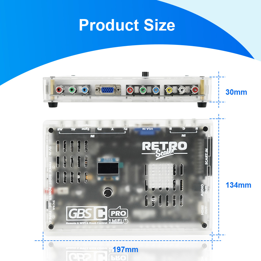 NOVO Controle Retro GBSC Pro G - Scart To Hdmi avaliação e preço