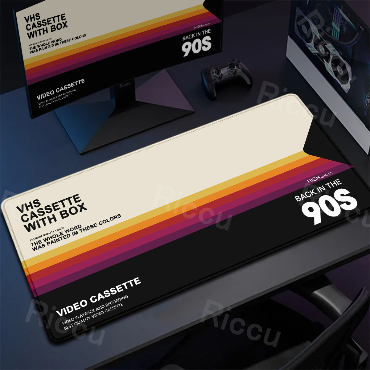 Retro estilo vhs mouse pad xxl - Retro Gaming Accessories avaliação e preço