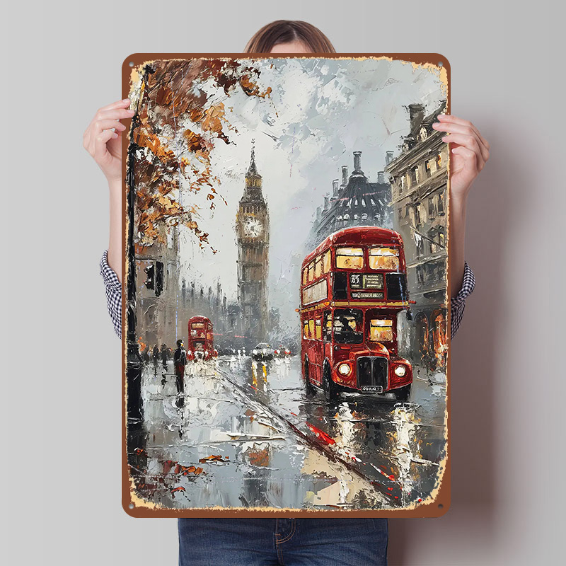 Pôster de Metal Personalizado  - Retro Gaming In London avaliação e preço