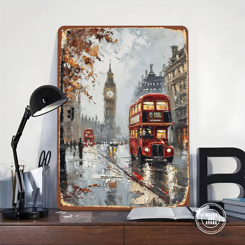 Pôster de Metal Personalizado  - Retro Gaming In London avaliação e preço