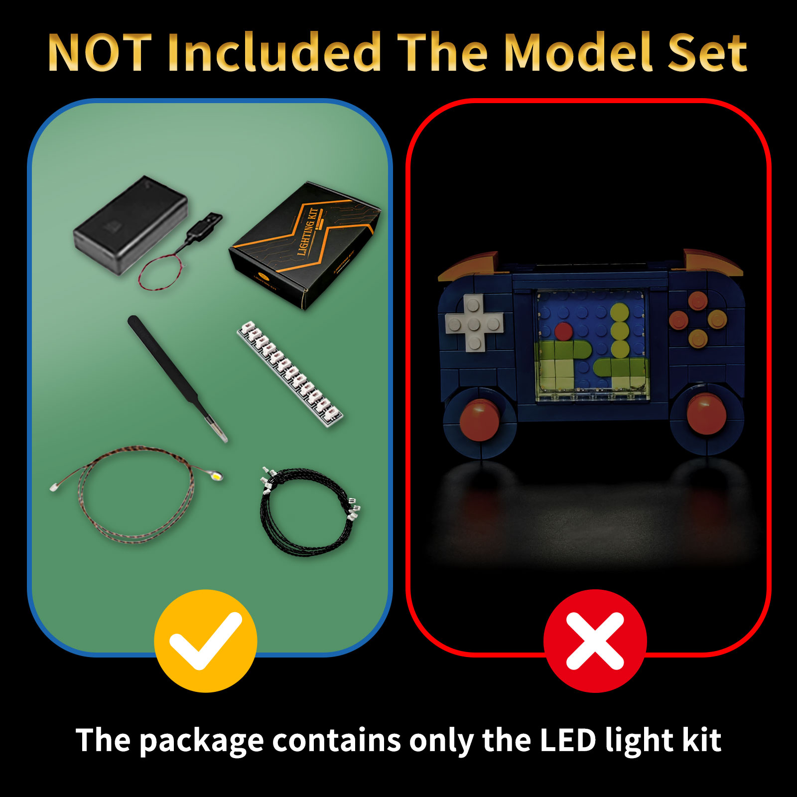 Kit de iluminação LED BRIXSPAR - Retro Gaming Lego avaliação e preço
