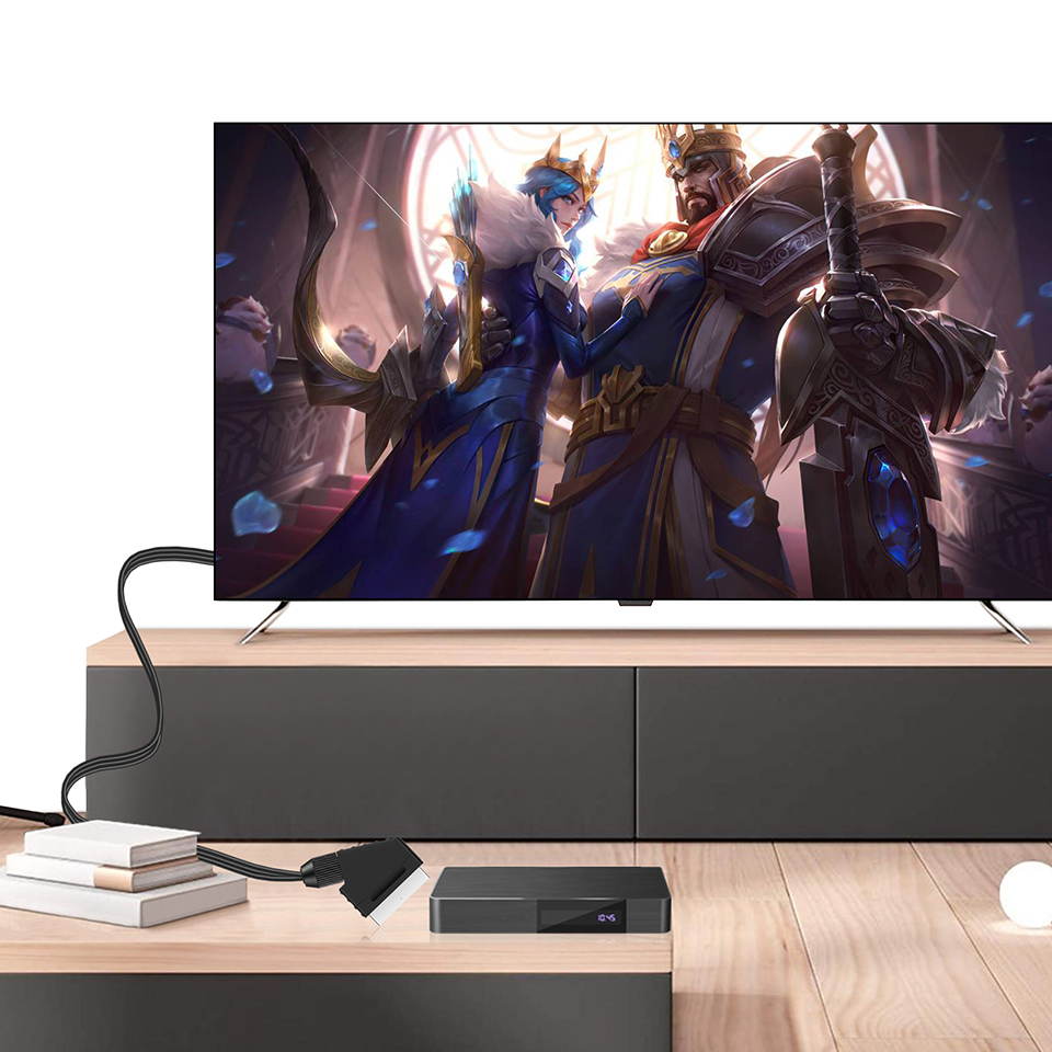 Conversor Scart para HDMI Adap - Scart To Hdmi avaliação e preço