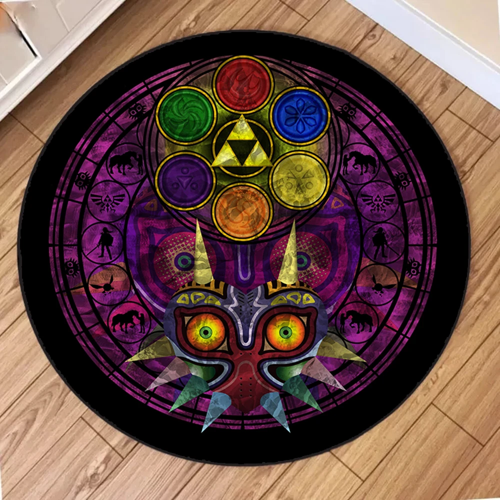 Zelda símbolo redondo tapete e - Retro Gaming Zelda avaliação e preço