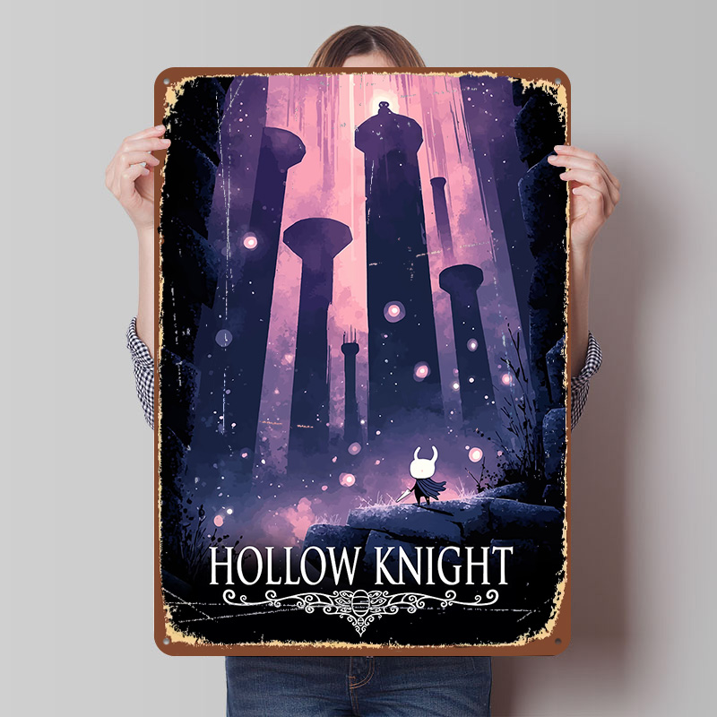 Pôster Impresso do Jogo Hollow - Retro Knight Gaming avaliação e preço