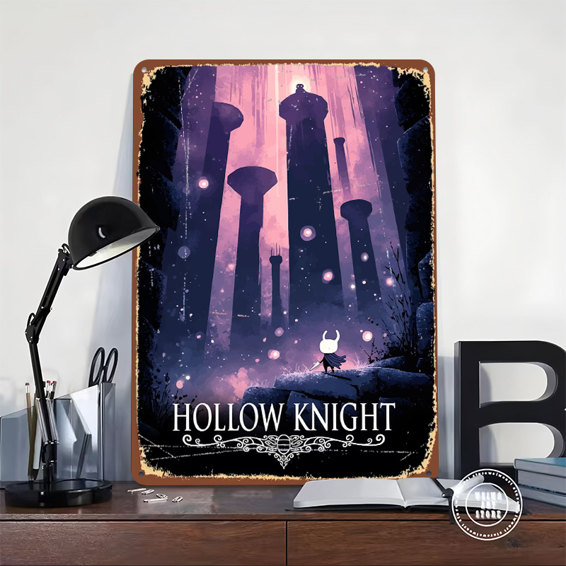 Pôster Impresso do Jogo Hollow - Retro Knight Gaming avaliação e preço