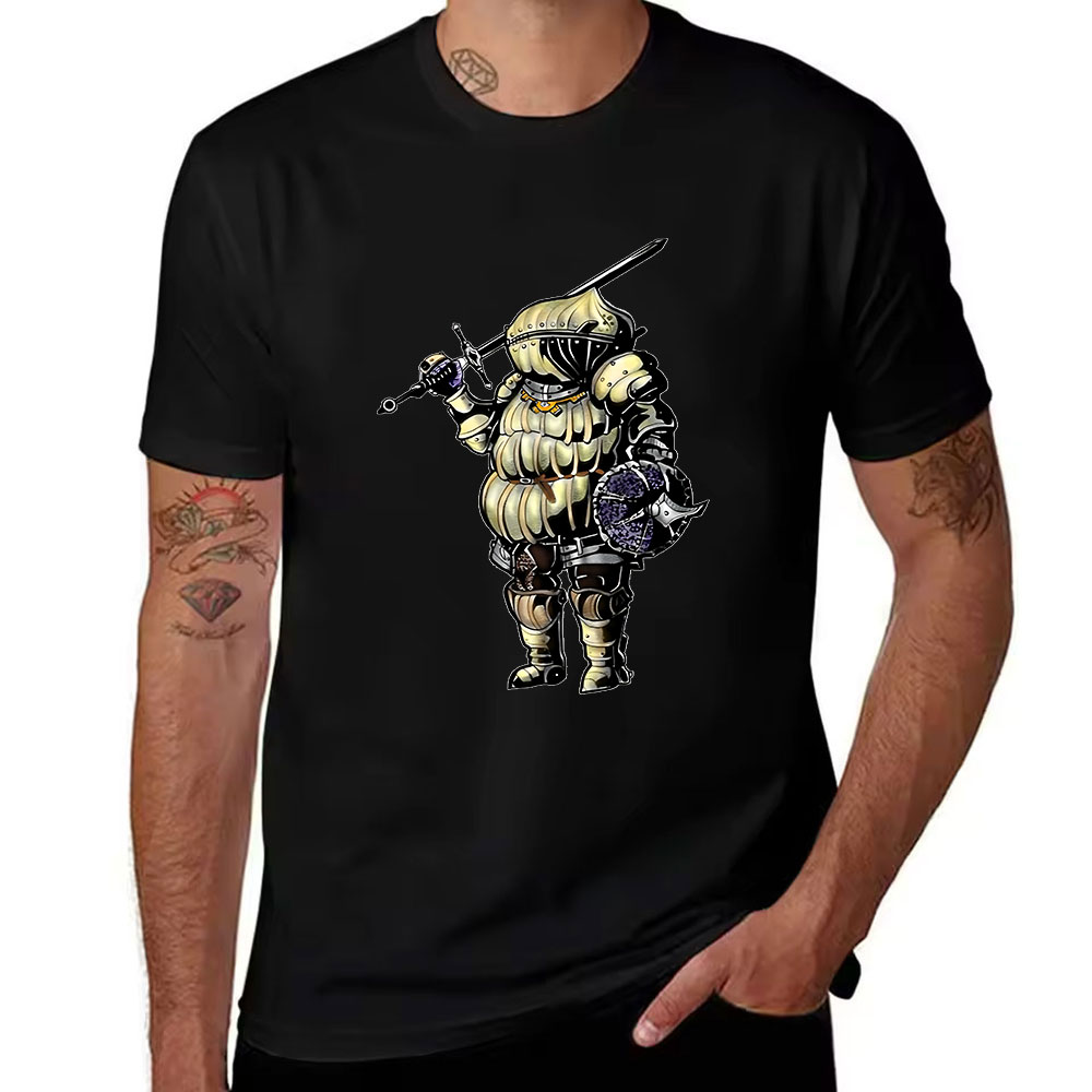 Camiseta Masculina de Algodão  - Retro Knight Gaming avaliação e preço