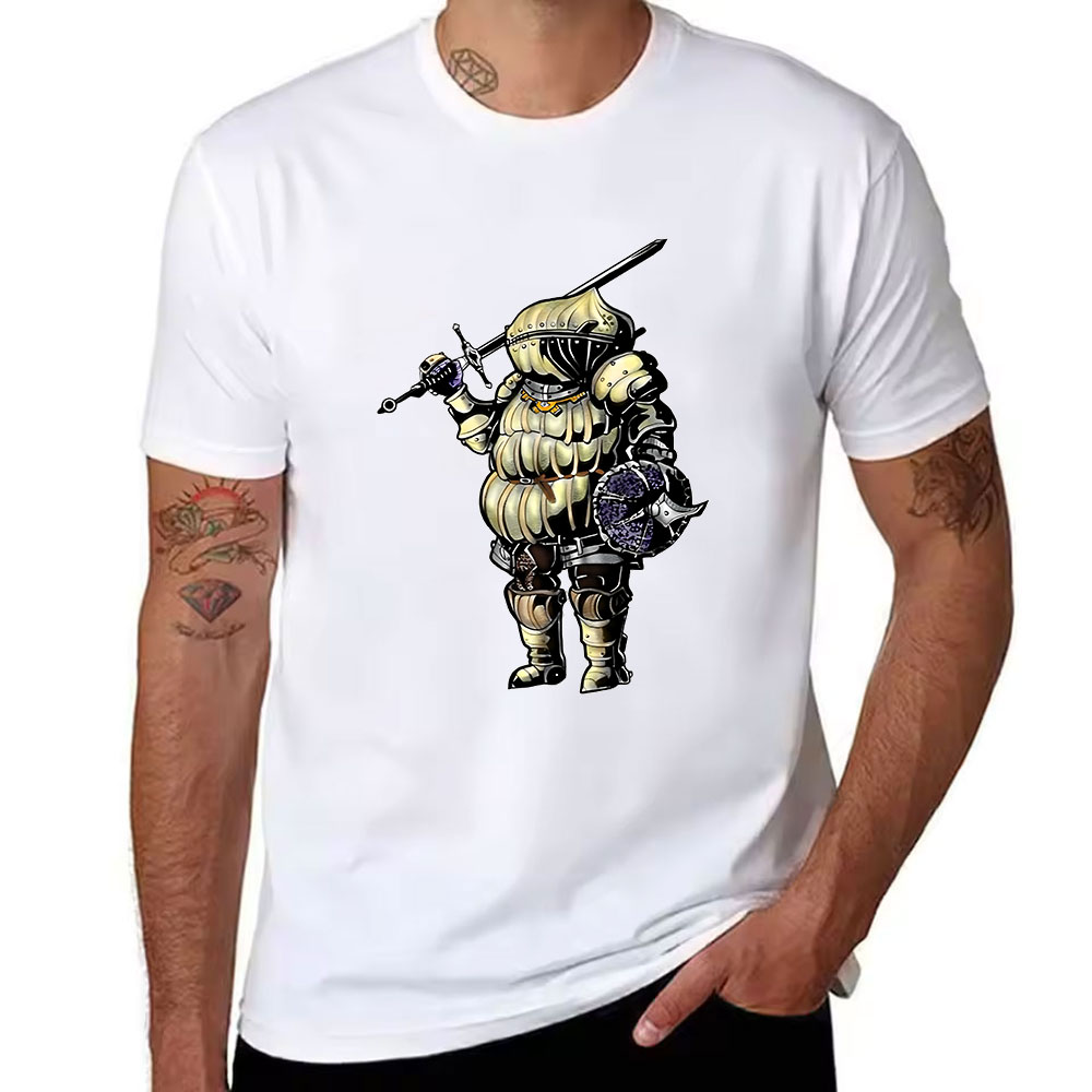 Camiseta Masculina de Algodão  - Retro Knight Gaming avaliação e preço