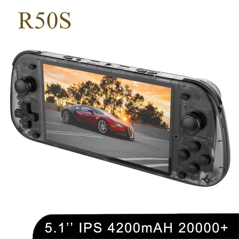 5.1 polegada novo r50s retro h - Retro Gaming Portable avaliação e preço