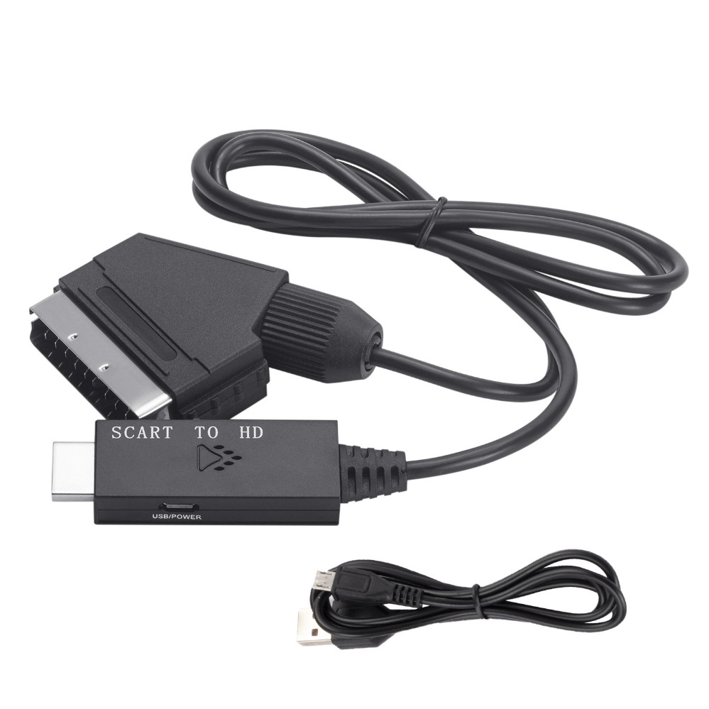 Conversor de adaptador Scart p - Scart To Hdmi avaliação e preço