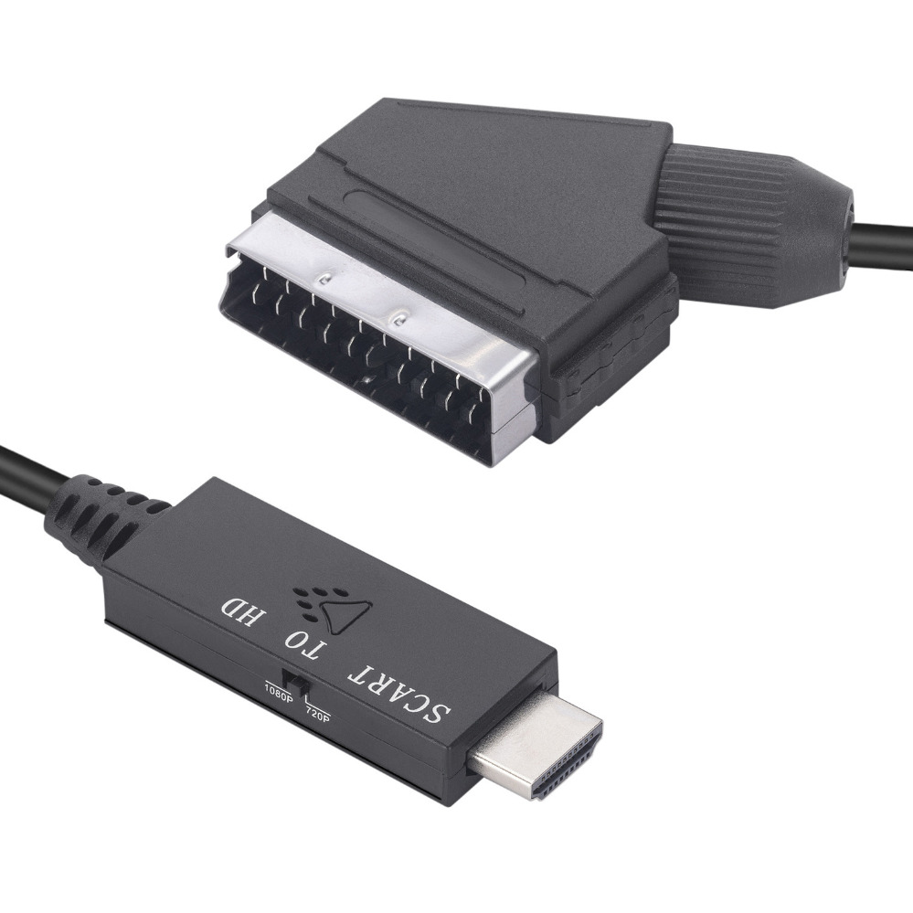 Conversor de adaptador Scart p - Scart To Hdmi avaliação e preço
