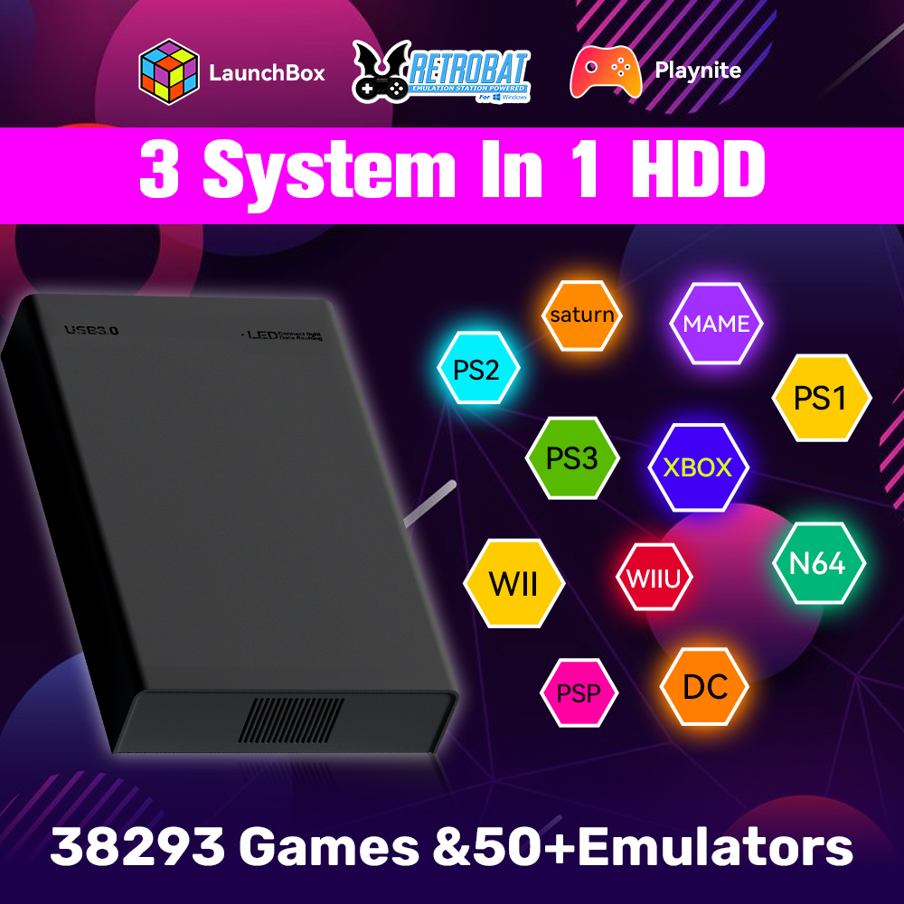 500g retro gaming hdd console  - Retro Gaming Play Zone avaliação e preço