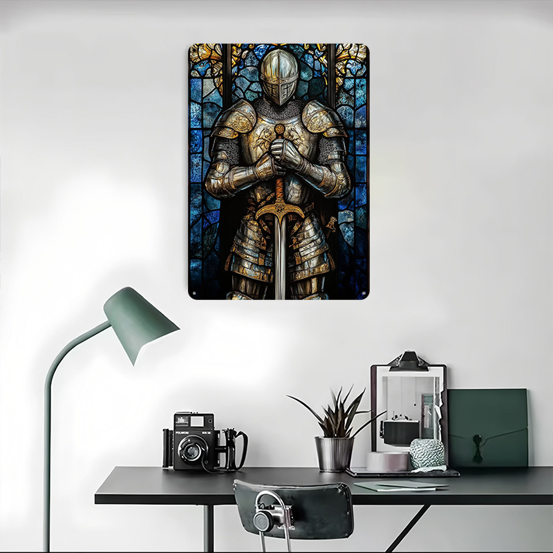 Placa de Metal Personalizada C - Retro Knight Gaming avaliação e preço