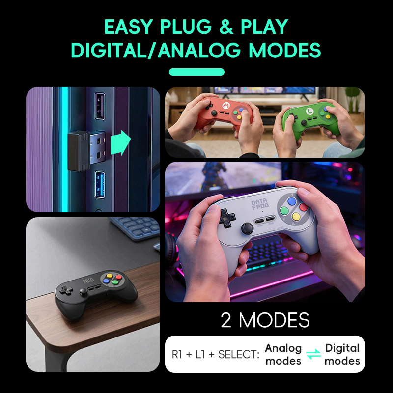 Controle de Jogo Retro Sem Fio - Retro Gaming For Tv avaliação e preço