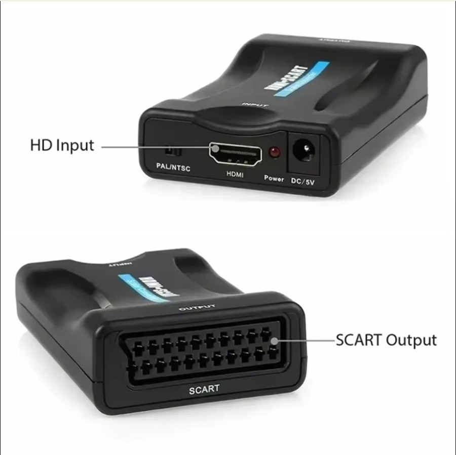 Conversor HDMI para Scart 1080 - Scart To Hdmi avaliação e preço