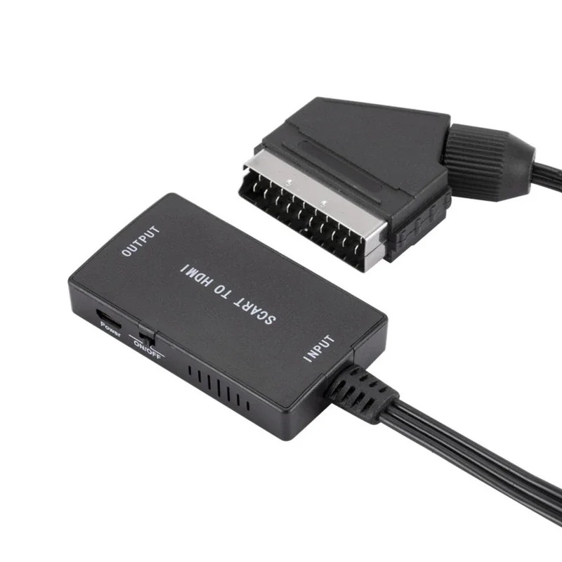 Conversor SCART para HDMI com  - Scart To Hdmi avaliação e preço