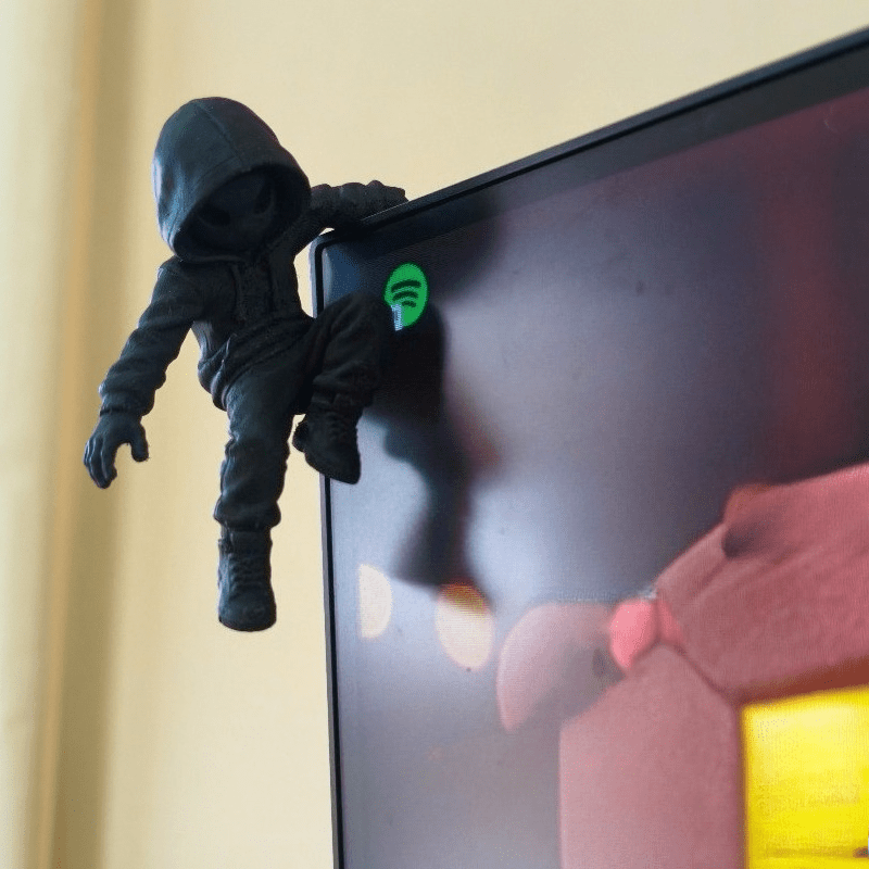 Mini Estátua Alienígena com Ca - Retro Gaming Accessories avaliação e preço