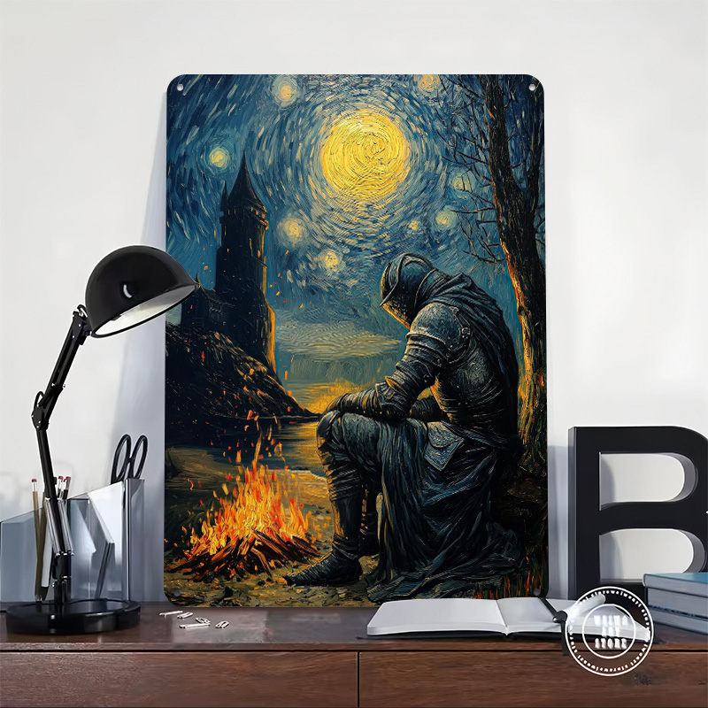Placa de Metal Personalizada C - Retro Knight Gaming avaliação e preço