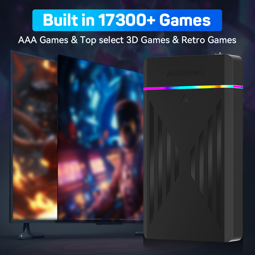 3TB portátil Gaming HDD Launch - Retro Gaming Play Zone avaliação e preço